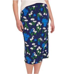 NEW Kate Spade x Target Womens Size Small Mixed Floral Sweater Knit Midi Skirt